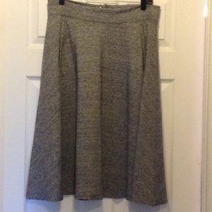 H&M grey circle skirt